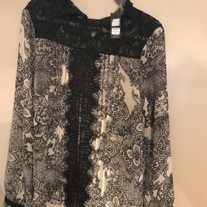 Buckle Blouse- Miss Me